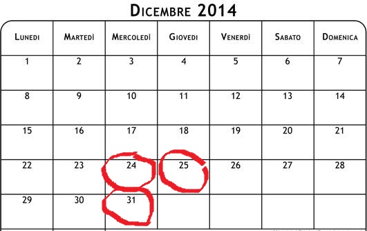 Come organizzare e vendere le Festività Natalizie e il Capodanno